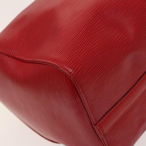LOUIS VUITTON Epi Keepall 45 Boston Bag Red M42977 - Picture 14 of 16